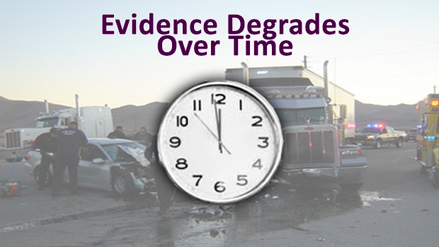 Evidence Degrades Over Time
