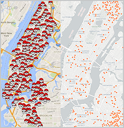 Pokemon GO offender map