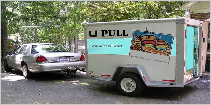 U-pull trailer