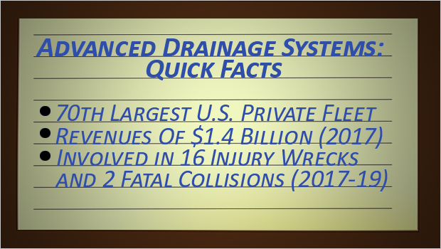 Advanced Drainage Systems Quick Facts