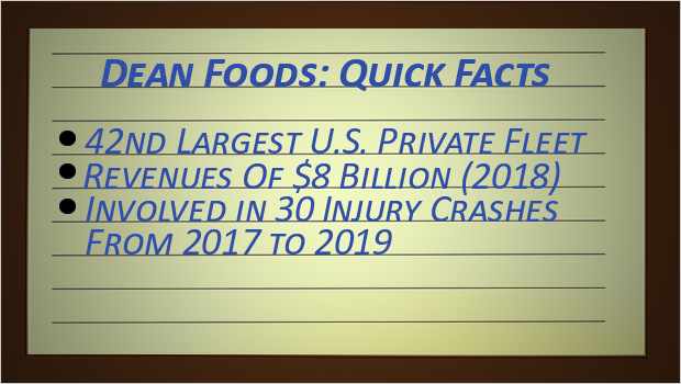 Dean Foods Quick Facts