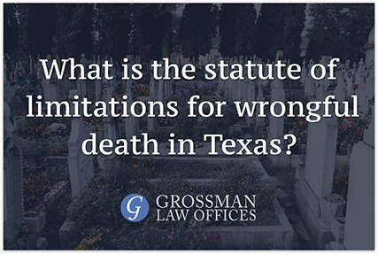 wrongful death statute of limitations texas