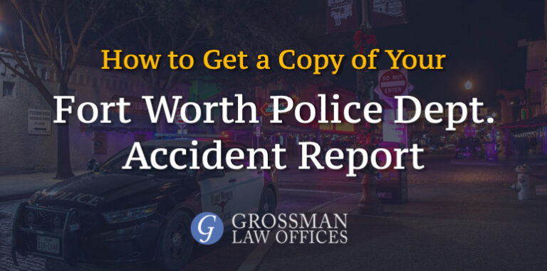 Fort Worth Police Department Accident Report