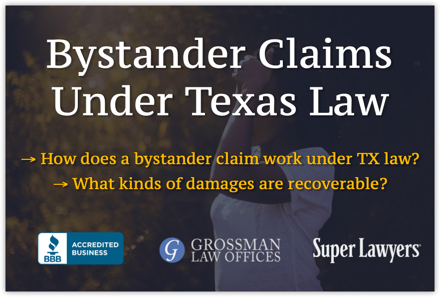 texas bystander claim
