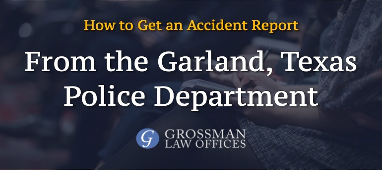garland tx police reports