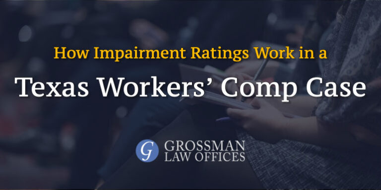 How Texas Workers Compensation Impairment Ratings Work
