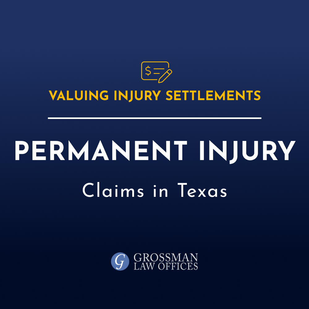 Permanent Injury Settlements texas
