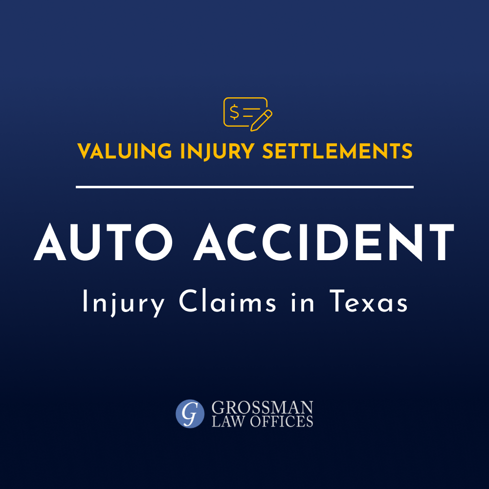 average Auto Accident Injury Settlement in Texas