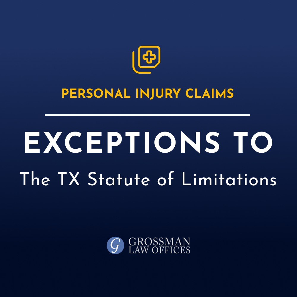 exceptions to statute of limitations texas