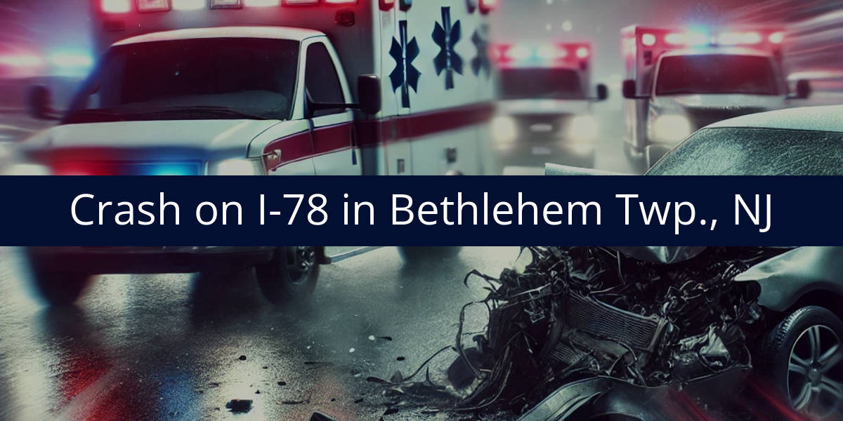 Alan Smith muere y Patricia Harvey resulta herida en un accidente con fuga en la I-78 en Bethlehem Township, NJ