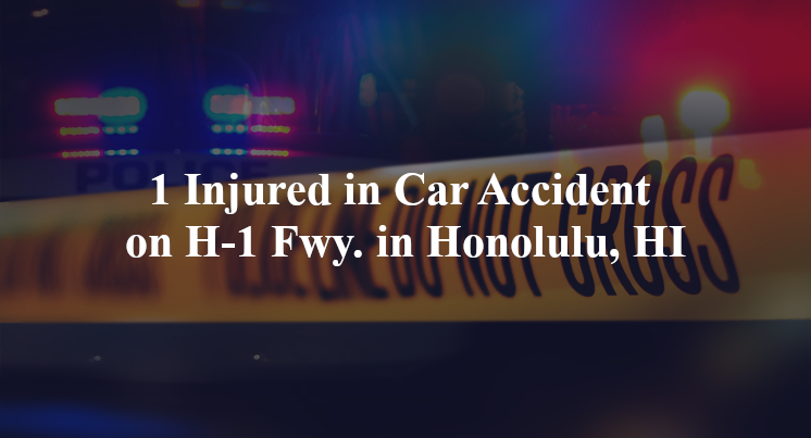 car accident honolulu hi h 1 kaneohe
