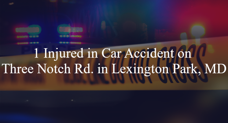 car accident lexington park md three notch rd expedition dr