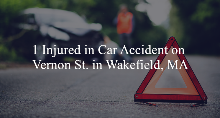 car accident wakefield ma vernon st juniper ave