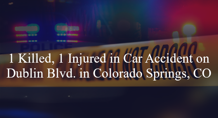 car accident colorado springs co dublin blvd rangewood dr