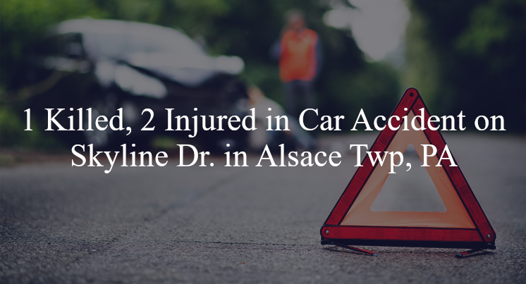  car accident alsace twp pa skyline rd bingaman rd