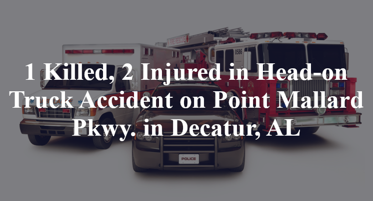 1 Killed, 2 Injured in Head-on Truck Accident on Point Mallard Pkwy. in Decatur, AL
