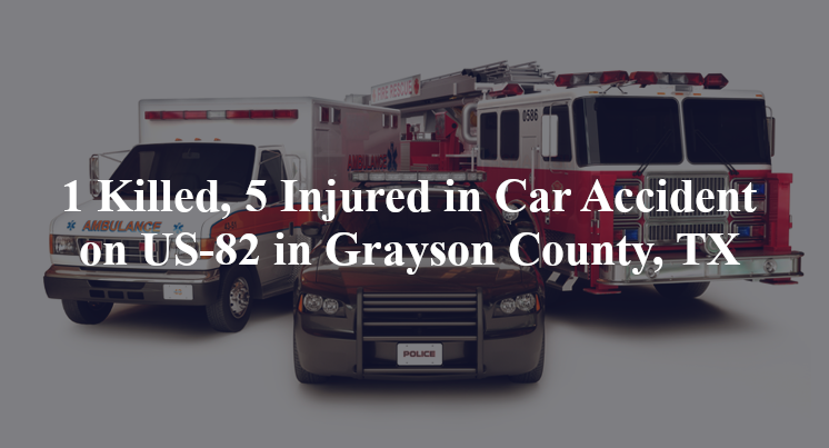 car accident grayson county tx us 82