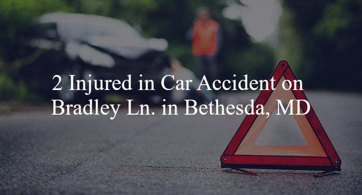 car accident bethesda md bradley ln maple ave