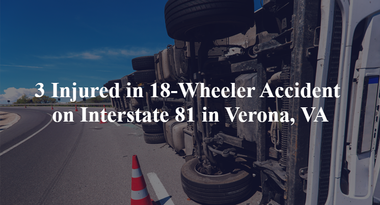 18 wheeler accident verona va i 81
