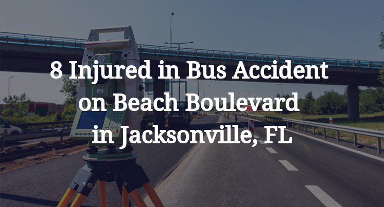 8 Injured in Bus Accident on Beach Boulevard in Jacksonville, FL