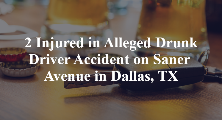 Alleged Drunk Driver Accident on Saner Avenue in Dallas, TX