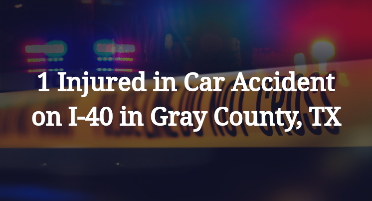 Car Accident on I-40 in Gray County, TX
