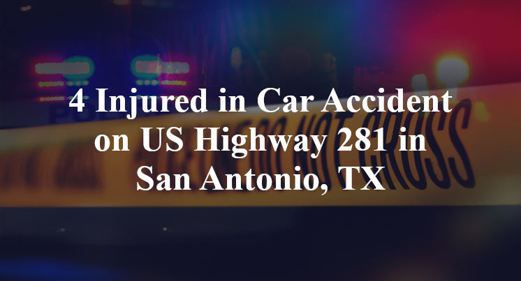 Car Accident on US 281 hildebrand San Antonio, TX