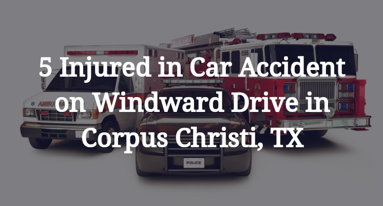 Car Accident on Windward Drive in Corpus Christi, TX