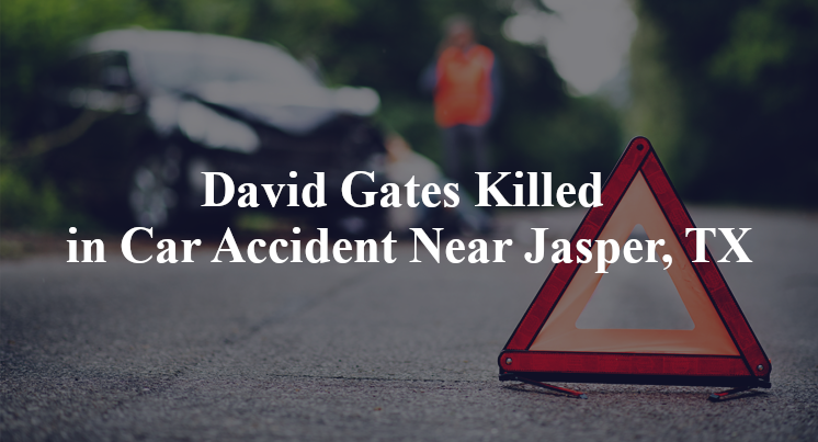 David Gates Killed in Car Accident Near Jasper, TX