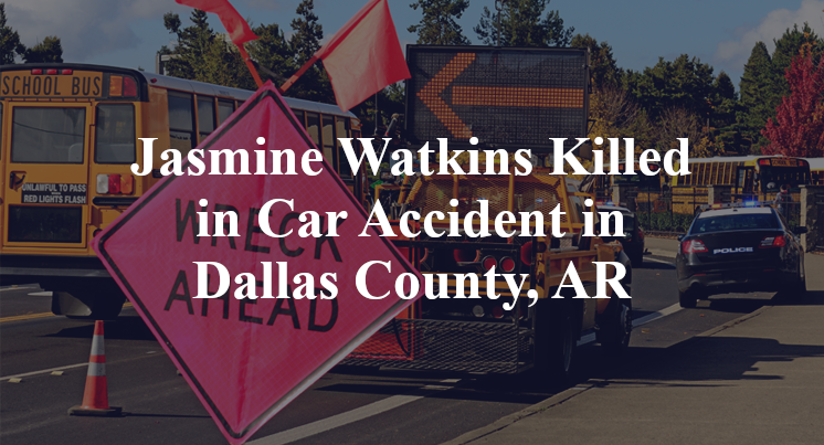 Jasmine Watkins Killed in Car Accident in Dallas County, AR