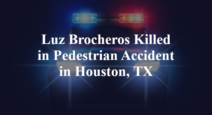 Luz Brocheros Killed in Pedestrian Accident in Houston, TX