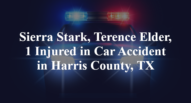 Sierra Stark, Terence Elder, 1 Injured in Car Accident in Harris County, TX