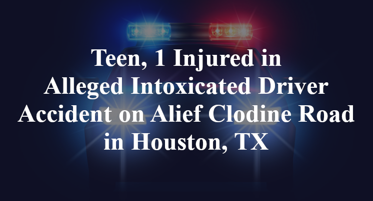 Alleged Intoxicated Driver Accident on Alief Clodine Road in Houston, TX