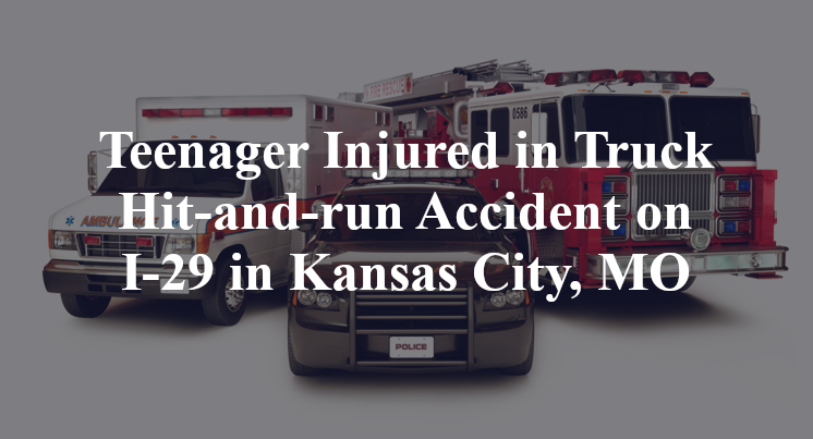 alexander robinson Truck Hit-and-run Accident on I-29 in Kansas City, MO
