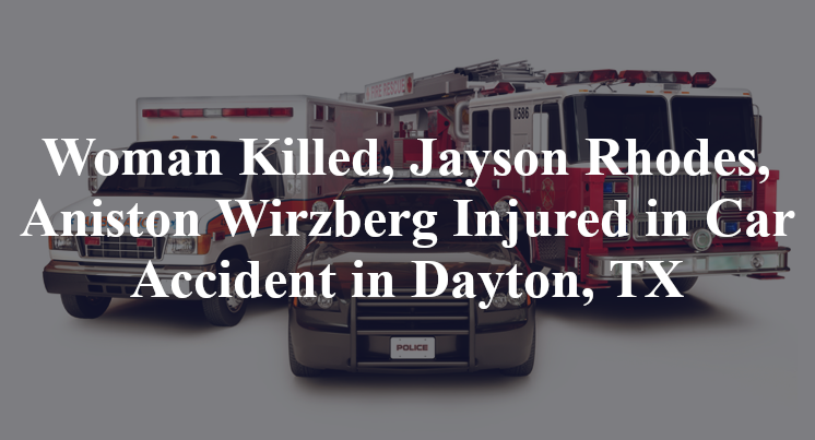 Jayson Rhodes Jr Woman Killed, Jayson Rhodes, Aniston Wirzberg Injured in Car Accident ...