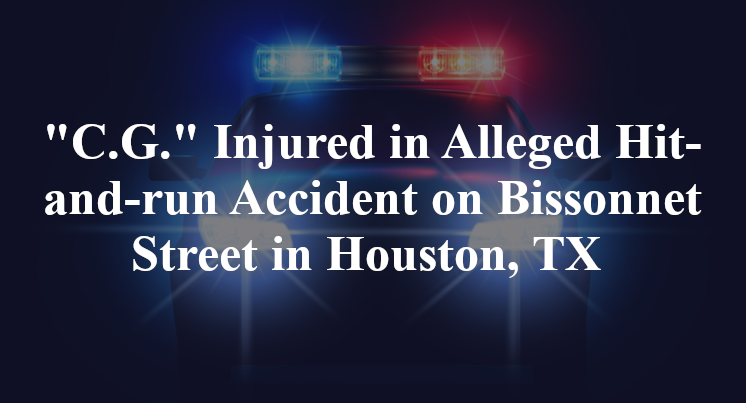 cg angel gutierrez Alleged Hit-and-run Accident on Bissonnet Street in Houston, TX .