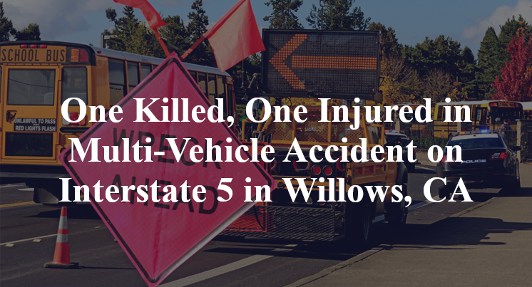 One Killed, One Injured in Multi-Vehicle Accident on Interstate 5 in ...